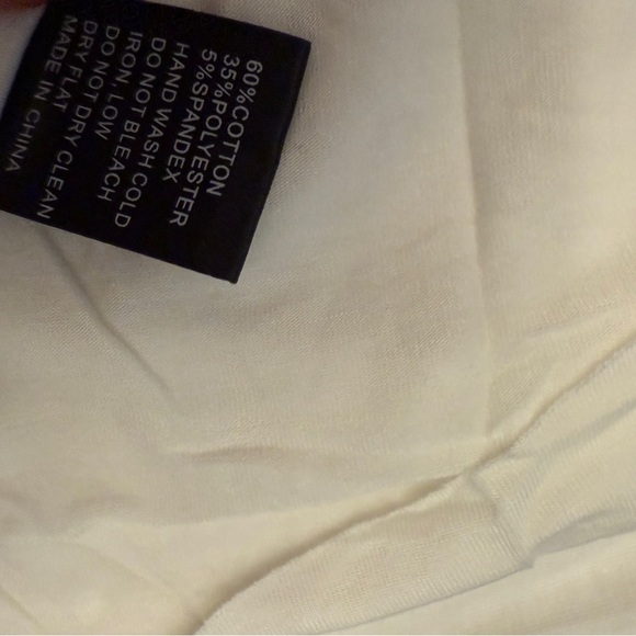 POL White Tomato Girl Tank Top with Cut Out Design - Picture 6 of 6